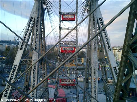 Ruota del Prater..vista da dentro!