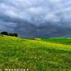 Temporale nella campagna del Kent REGNO UNITO 