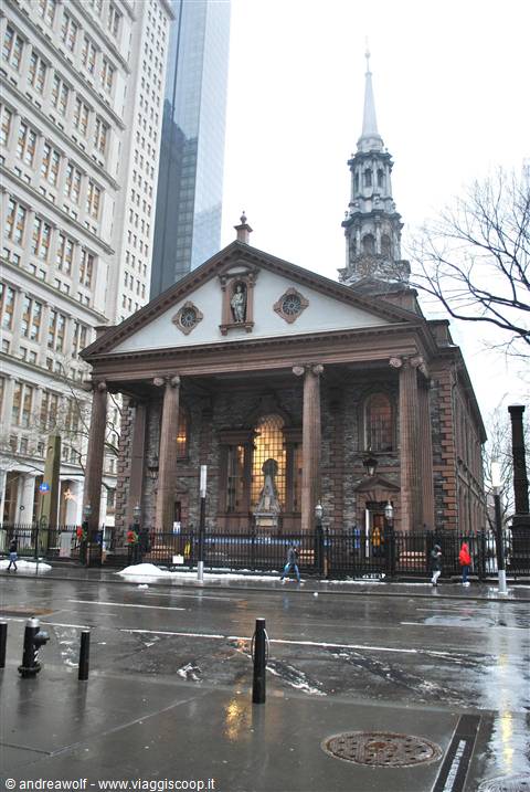 St Paul's Chapel, nel cuore del distretto finanziario