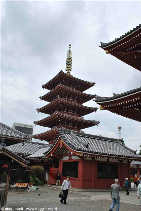 La pagoda più alta del Giappone è a Tokyo
