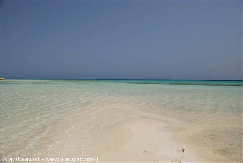 La spiaggia di Sharm El Luli