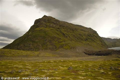 Nella morena dello Skaftafellsjokull