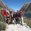 Trekking nella Cordillera Blanca - Il gruppo nella seconda tappa PERU' 