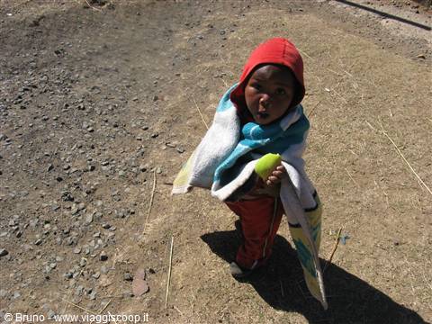 Bambino del Lesotho