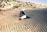 Sahara algerino-Sulla duna nera