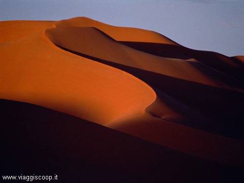 Dune al tramonto