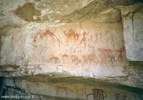 Pitture rupestri sul Tassili