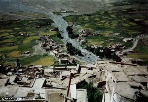 La Valle di Padum dal Monastero di Karsha