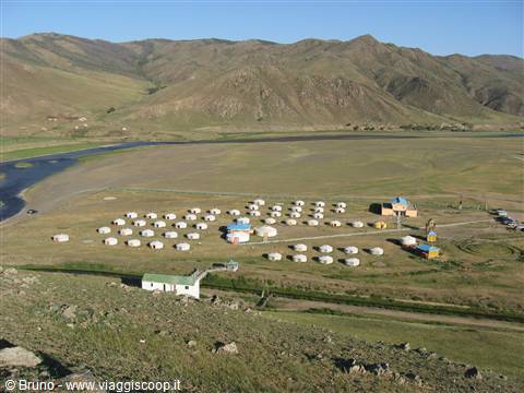 Campo a Kharkhorin