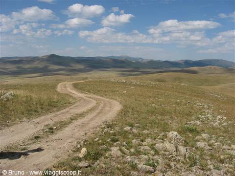 Strada verso Tsetserleg