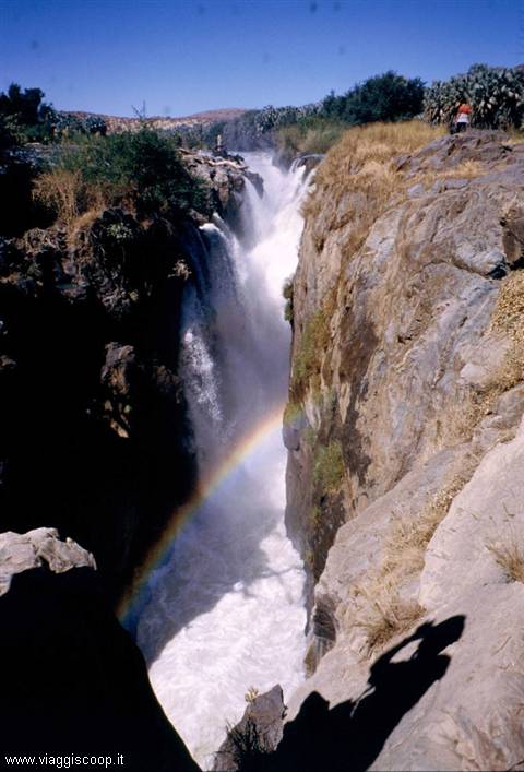La cascate dell'Epupa Falls