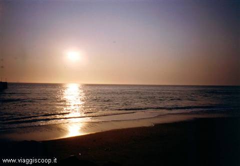 Tramonto a Swakopmund