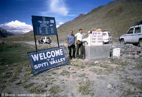 Ingresso nella Spiti Valley
