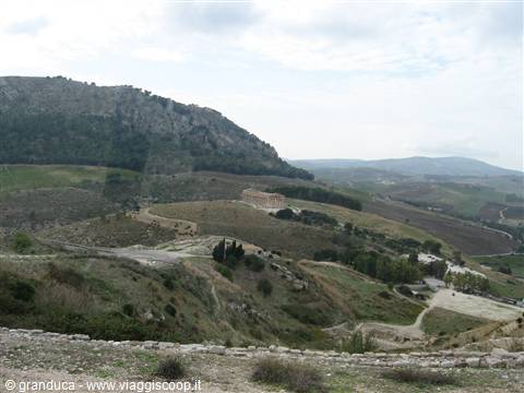 Segesta : panorama dall'Acropoli