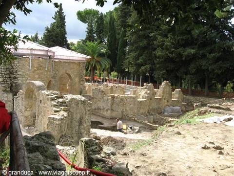 la villa del Casale : lavori in corso