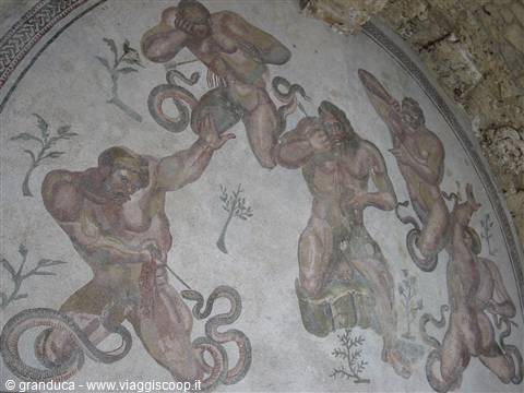 la villa del Casale : mosaico