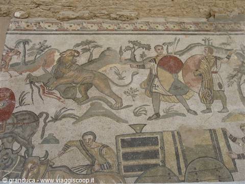 la villa del Casale : battuta di caccia