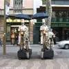 Barcellona :artisti di strada SPAGNA 