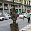 Barcellona :artisti di strada SPAGNA 