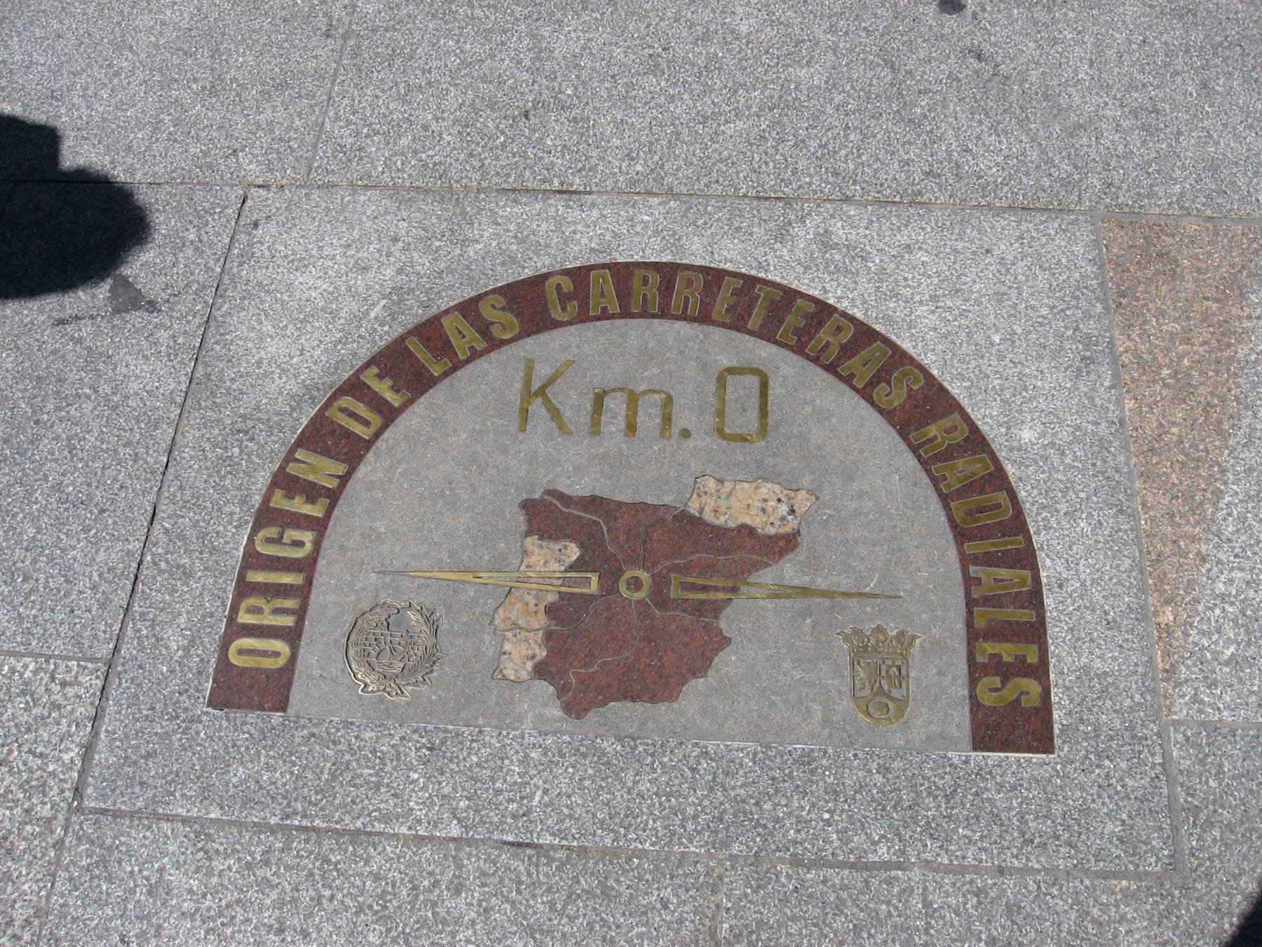 madrid e il km zero