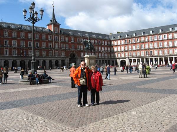 Un saluto da Plaza Mayor