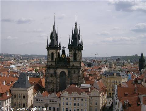 Praga Chiesa del Tyn