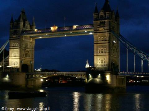 Tower Bridge by night