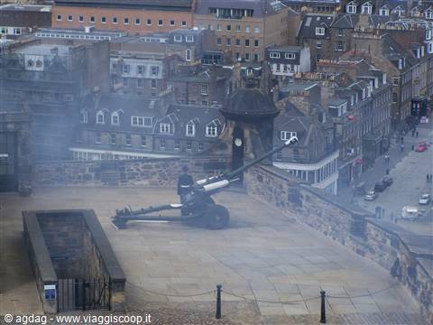 Edimburgo - Castello (one o'clock gun)