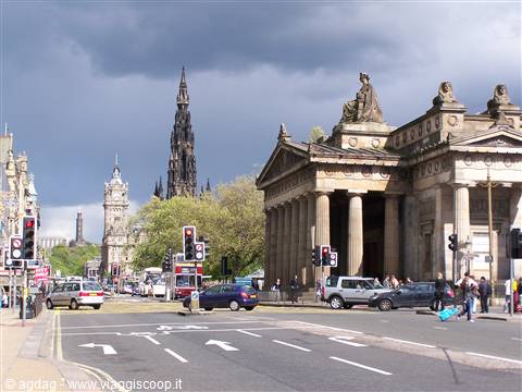 Edimburgo - Panoramica edifici