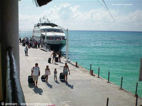 ferry boat x cosumel