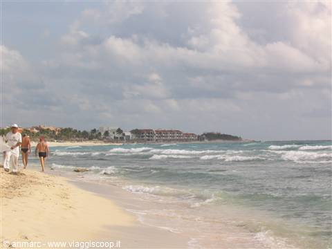 la playa