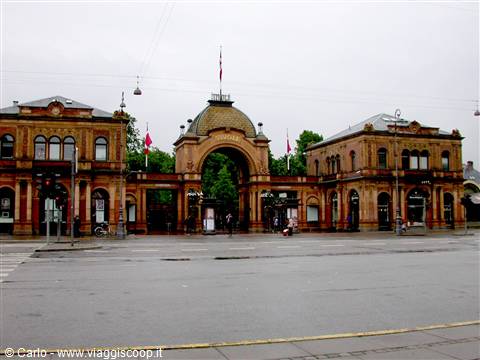 Copenaghen - Entrata al Tivoli