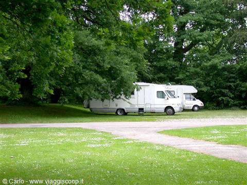Federiksborg - Castello - parcheggio