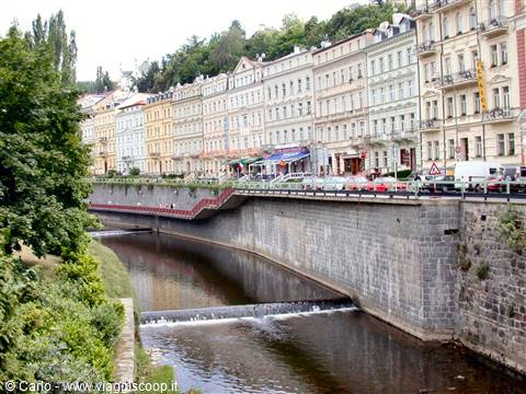 Karlovy Vary - Fiume Tepla