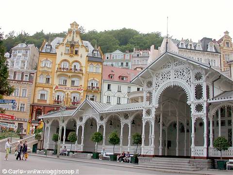 Karlovy Vary - Piazza del Mercato