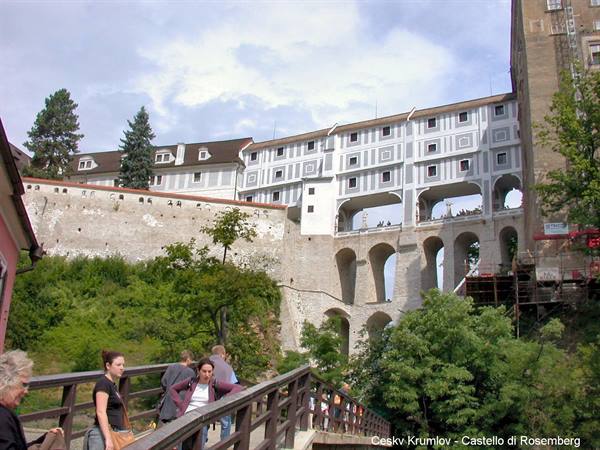 Ceskv Krumlov - Castello di Rosemberg