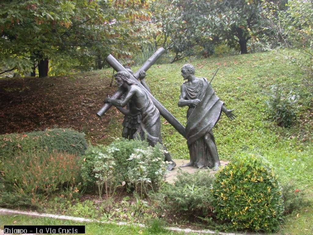Chiampo - Santuario di Chiamo - La via Crucis