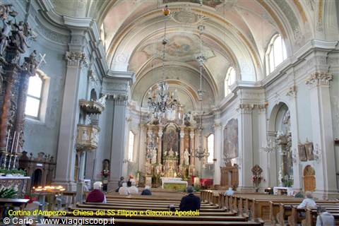 Cortina d'Ampezzo - Chiesa dei SS Filippo e Giacomo Apostoli