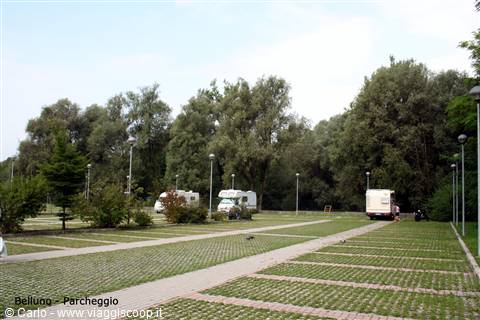 Belluno - il parcheggio