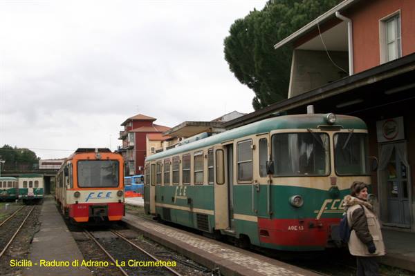 Raduno di Adrano - Randazzo - la Circumetnea