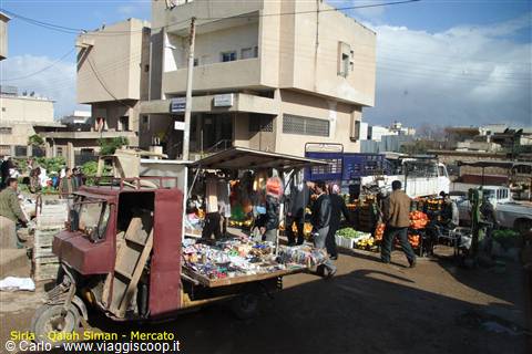 Siria - Qalah Siman - mercato