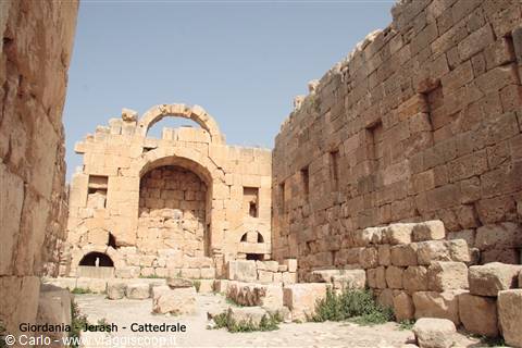 Giordania - Jerash - la Cattedrale