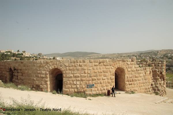 Giordania - Jerash - teatro Nord