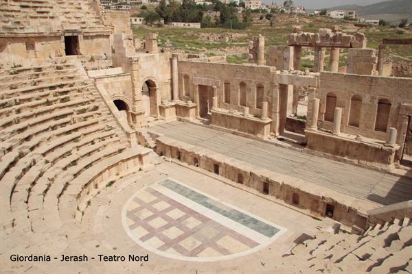Giordania - Jerash - teatro Nord