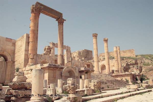 Giordania - Jerash - Tempio di Artemide