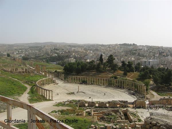 Giordania - Jerash - Piazza ovale