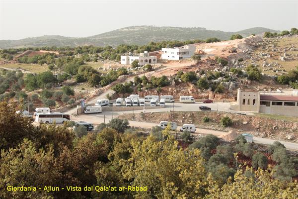 Giordania - Ajlun - Vista dal Qala'at ar-rabad
