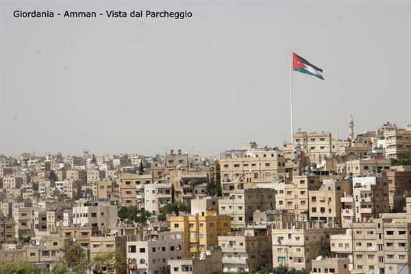 Giordania - Amman - Vista dal Parcheggio