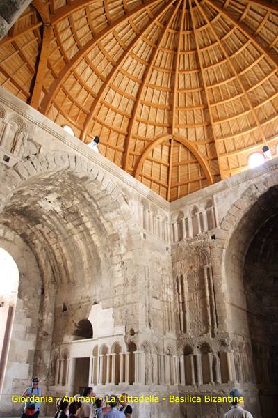 Giordania - Amman - La Cittadella - Basilica bizantina