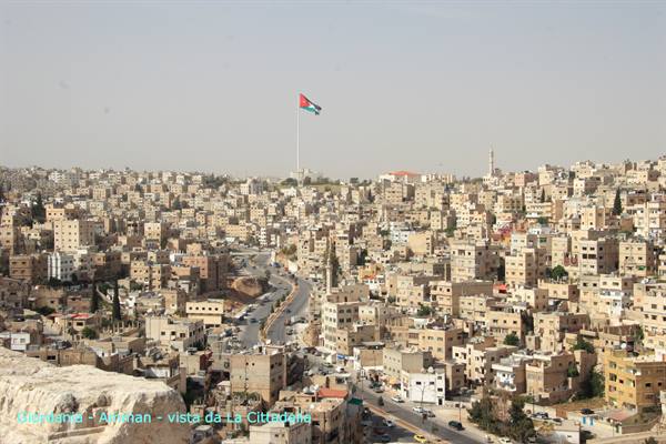 Giordania - Amman - vista da La Cittadella 